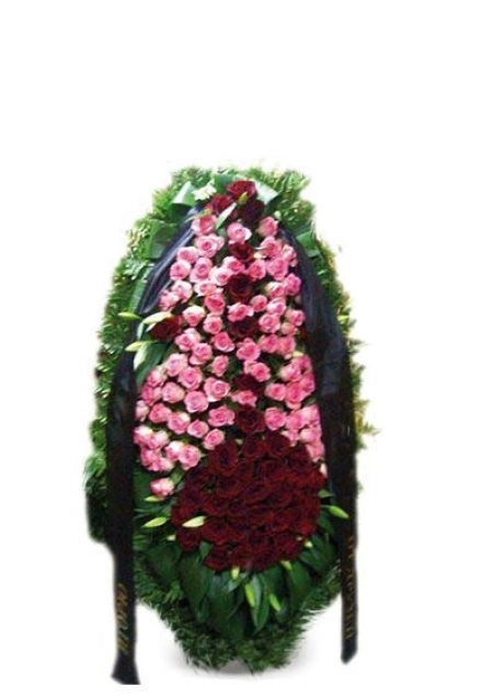 Венок ритуальный на похороны РВЖ17 в Москве