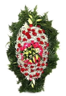 Венок ритуальный на похороны РВЖ5 в Москве